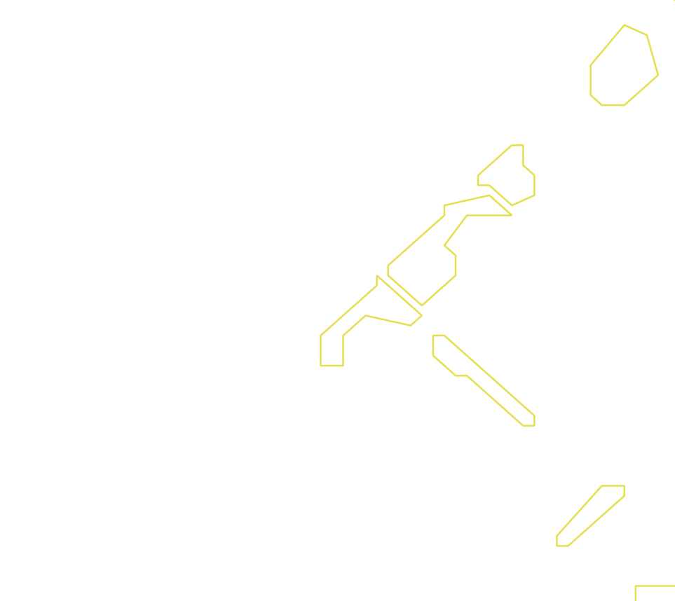 Daksegment ingezoomd met contourlijnen en structuurweergave