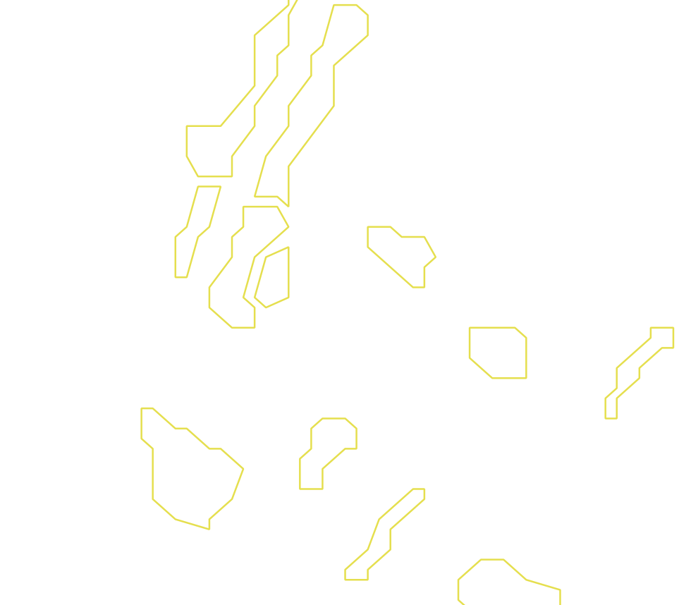 Daksegment ingezoomd met contourlijnen en structuurweergave