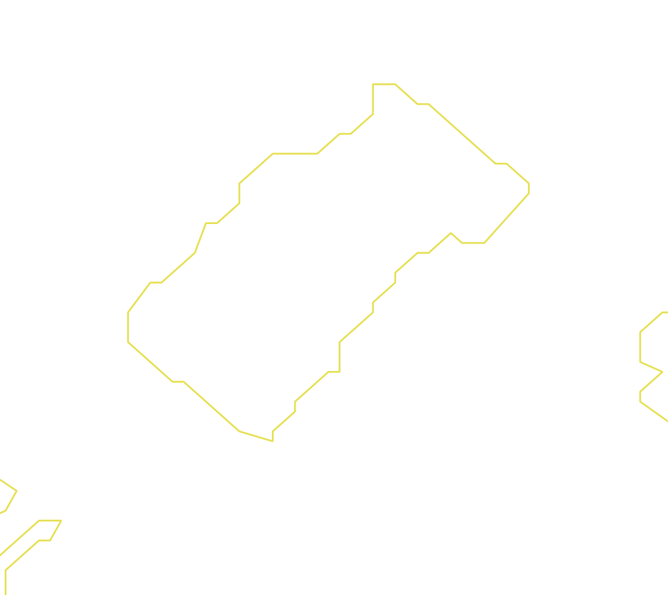Daksegment ingezoomd met contourlijnen en structuurweergave