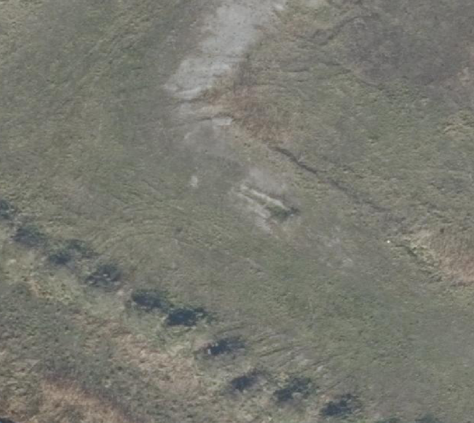 True ortho Luchtfoto op daksegment