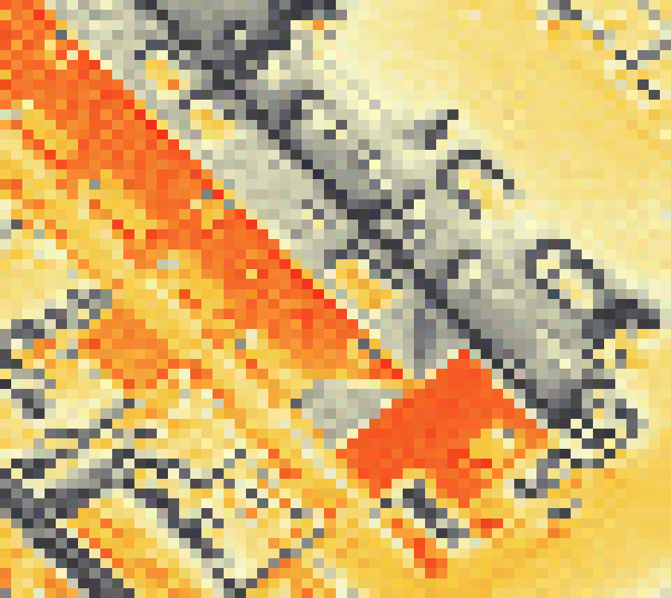 PV-irradiatie op daksegment ingezoomd met intensiteitsverdeling van zonlicht