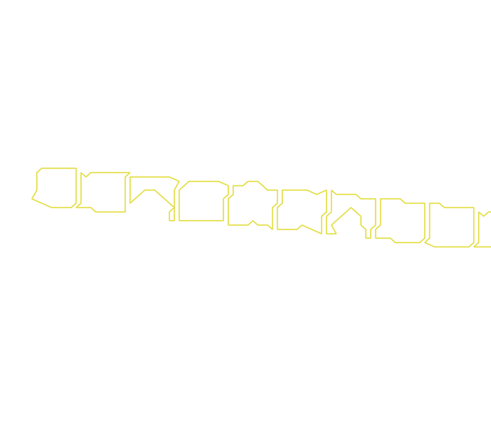 Daksegment met contourlijnen en structuurweergave