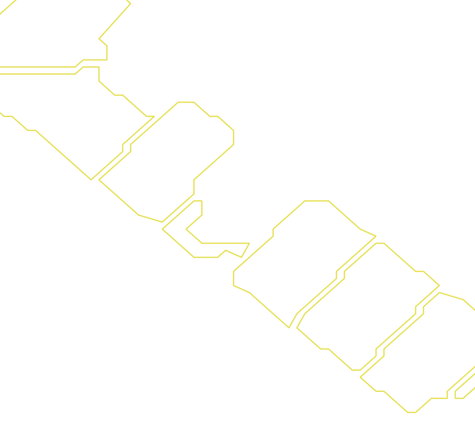 Daksegment ingezoomd met contourlijnen en structuurweergave