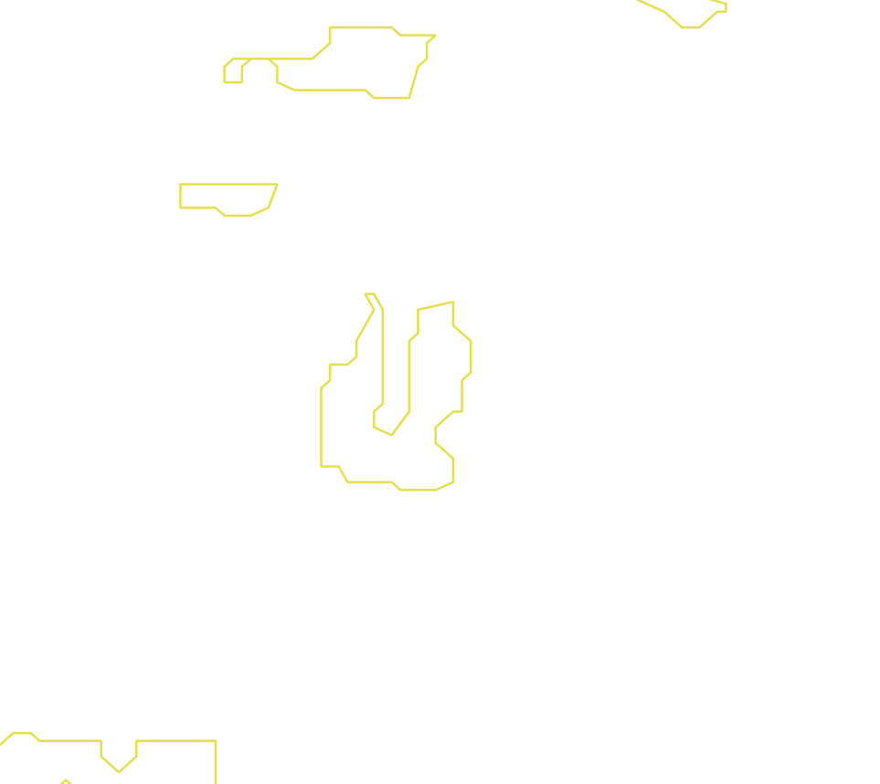 Daksegment met contourlijnen en structuurweergave