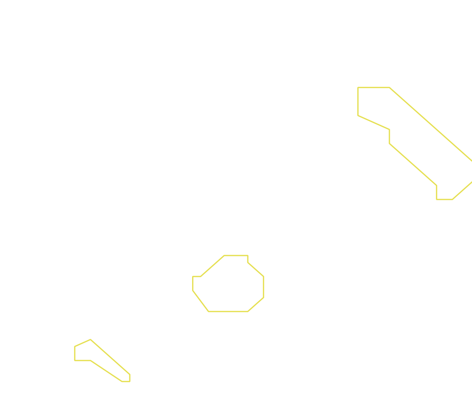 Daksegment ingezoomd met contourlijnen en structuurweergave