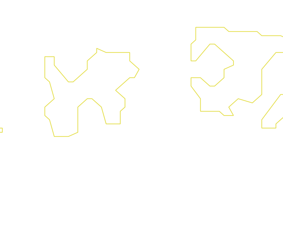 Daksegment ingezoomd met contourlijnen en structuurweergave