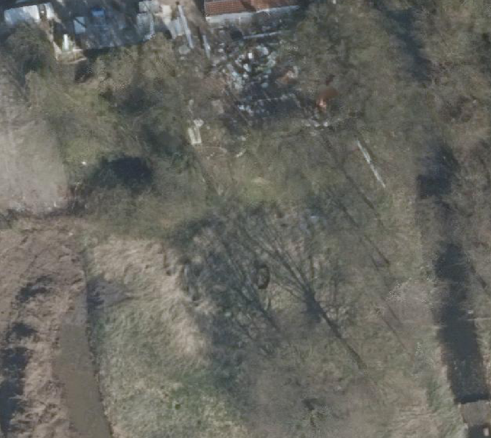 True ortho Luchtfoto op daksegment