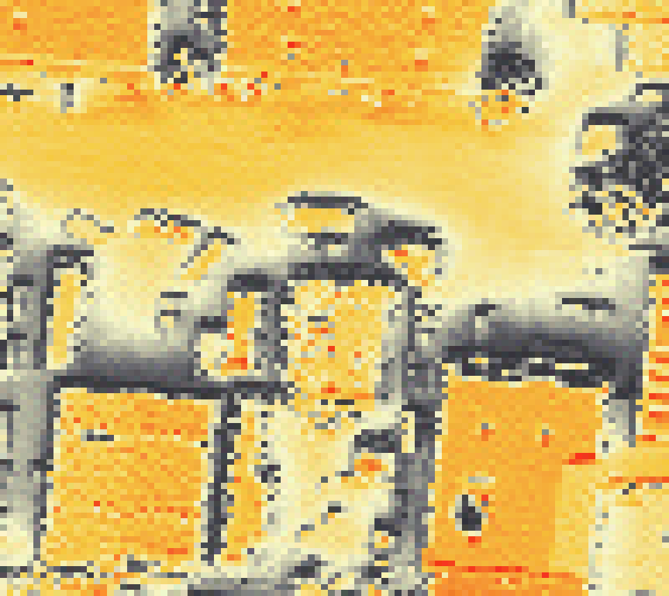 PV-irradiatie op daksegment met intensiteitsverdeling van zonlicht