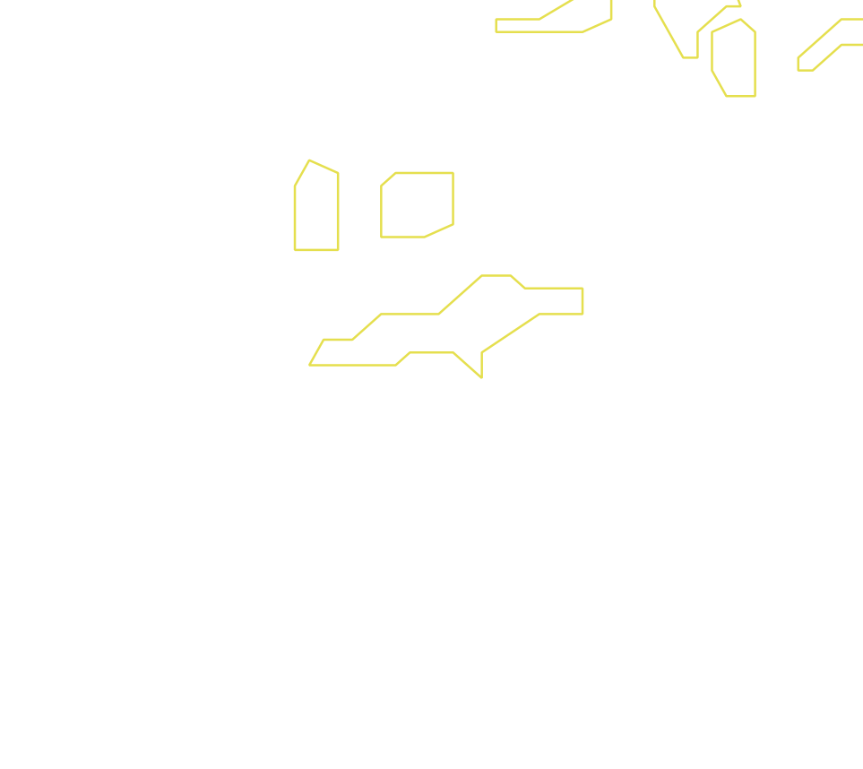 Daksegment ingezoomd met contourlijnen en structuurweergave