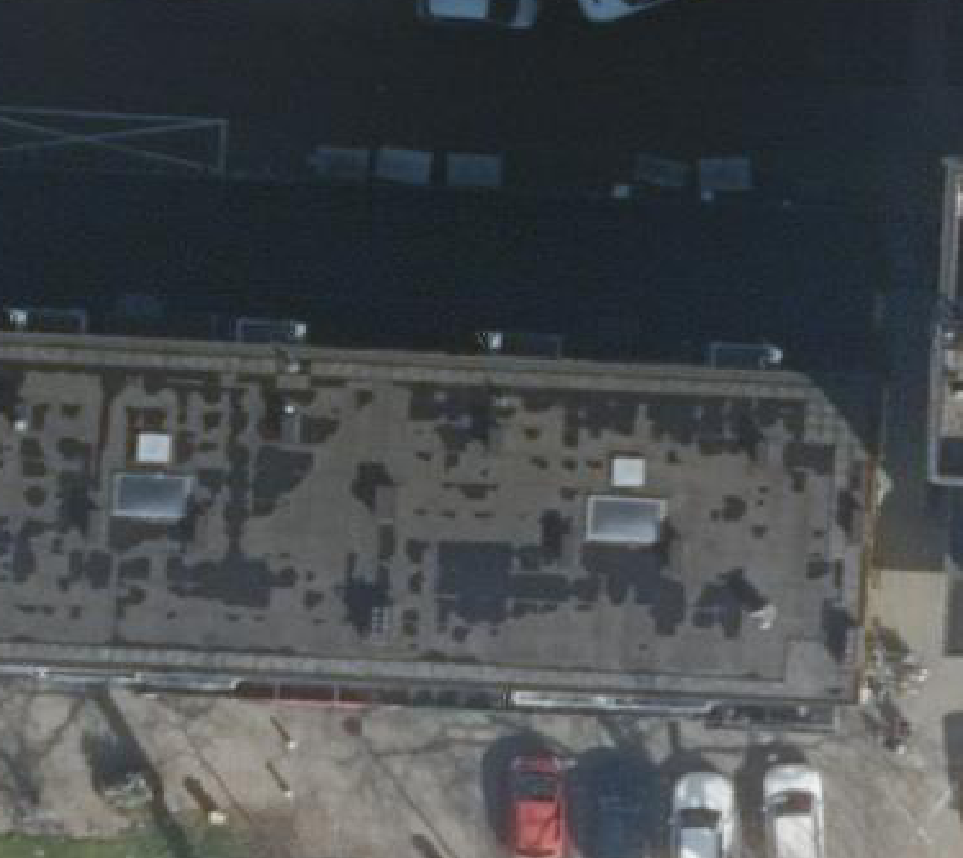 True ortho luchtfoto van Alphen aan den Rijn met zicht op woning