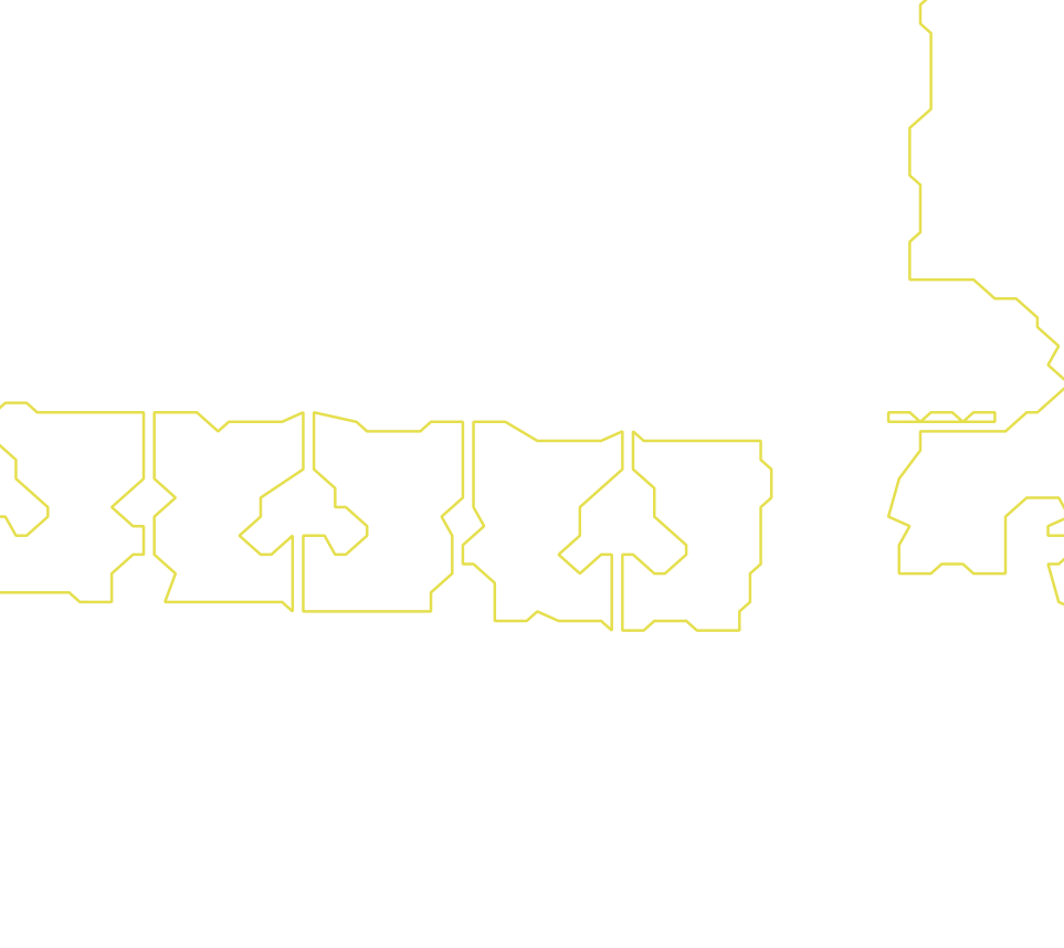Daksegment met contourlijnen en structuurweergave