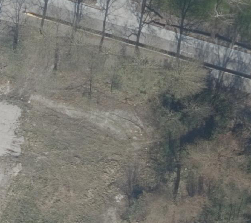 True ortho Luchtfoto op daksegment