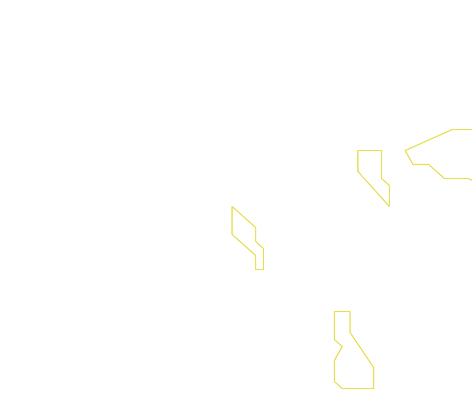 Daksegment ingezoomd met contourlijnen en structuurweergave