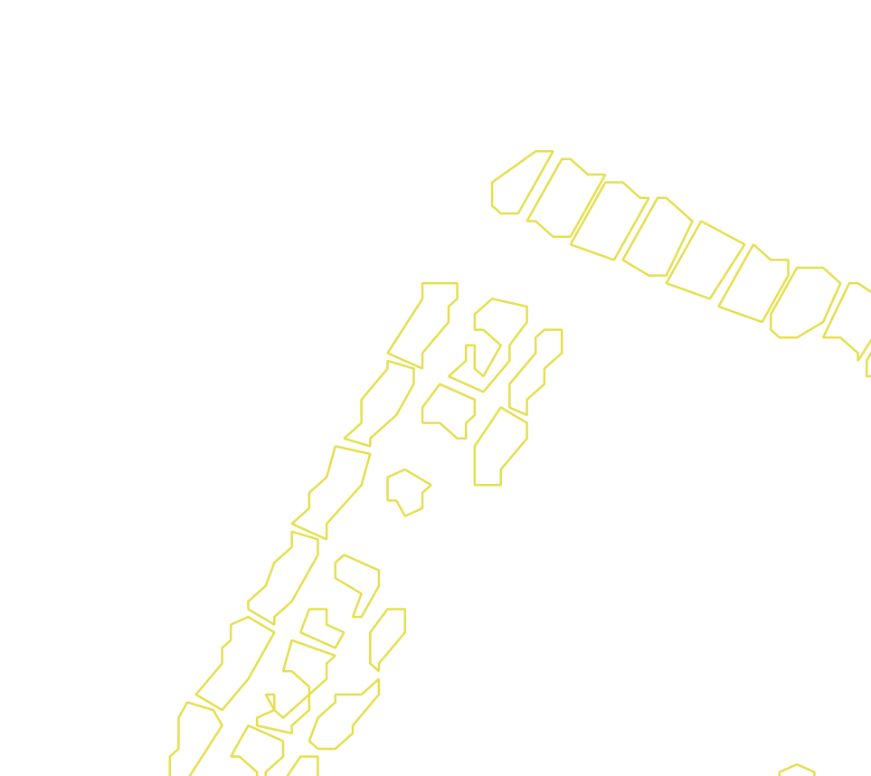 Daksegment met contourlijnen en structuurweergave