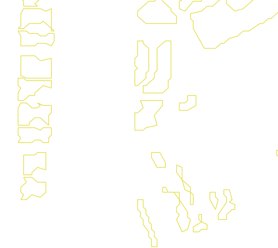 Daksegment met contourlijnen en structuurweergave