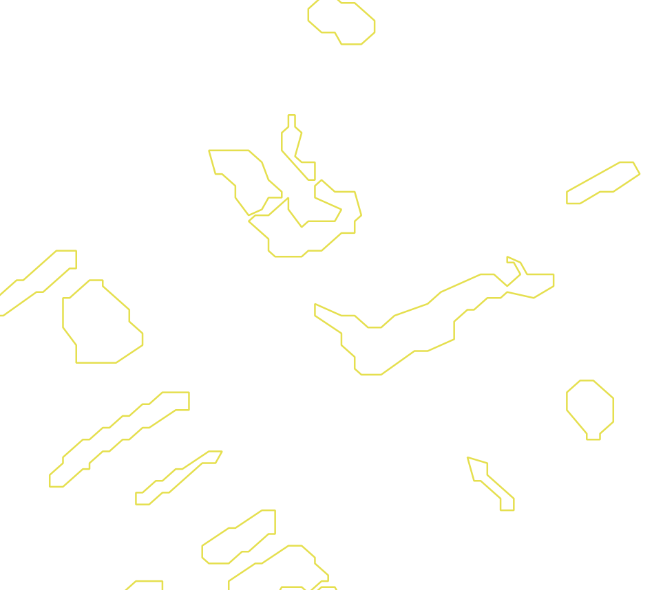 Daksegment met contourlijnen en structuurweergave