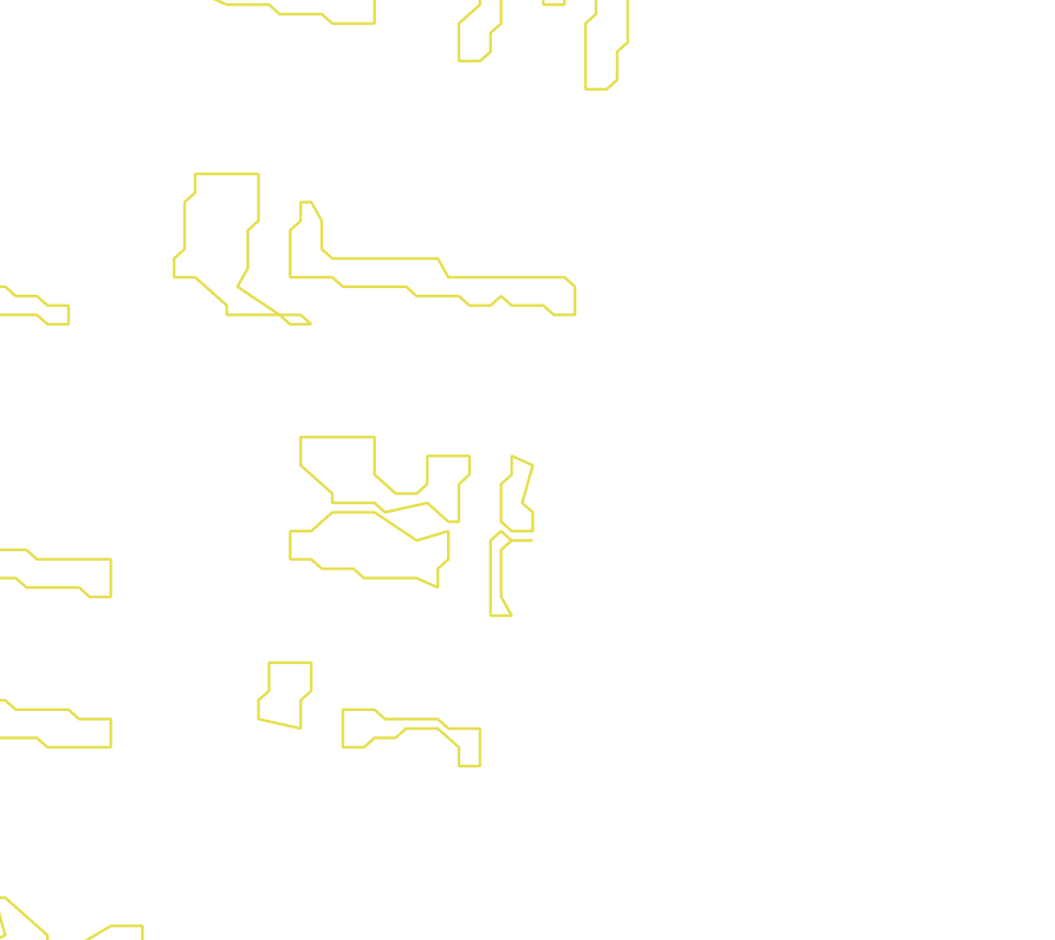 Daksegment met contourlijnen en structuurweergave