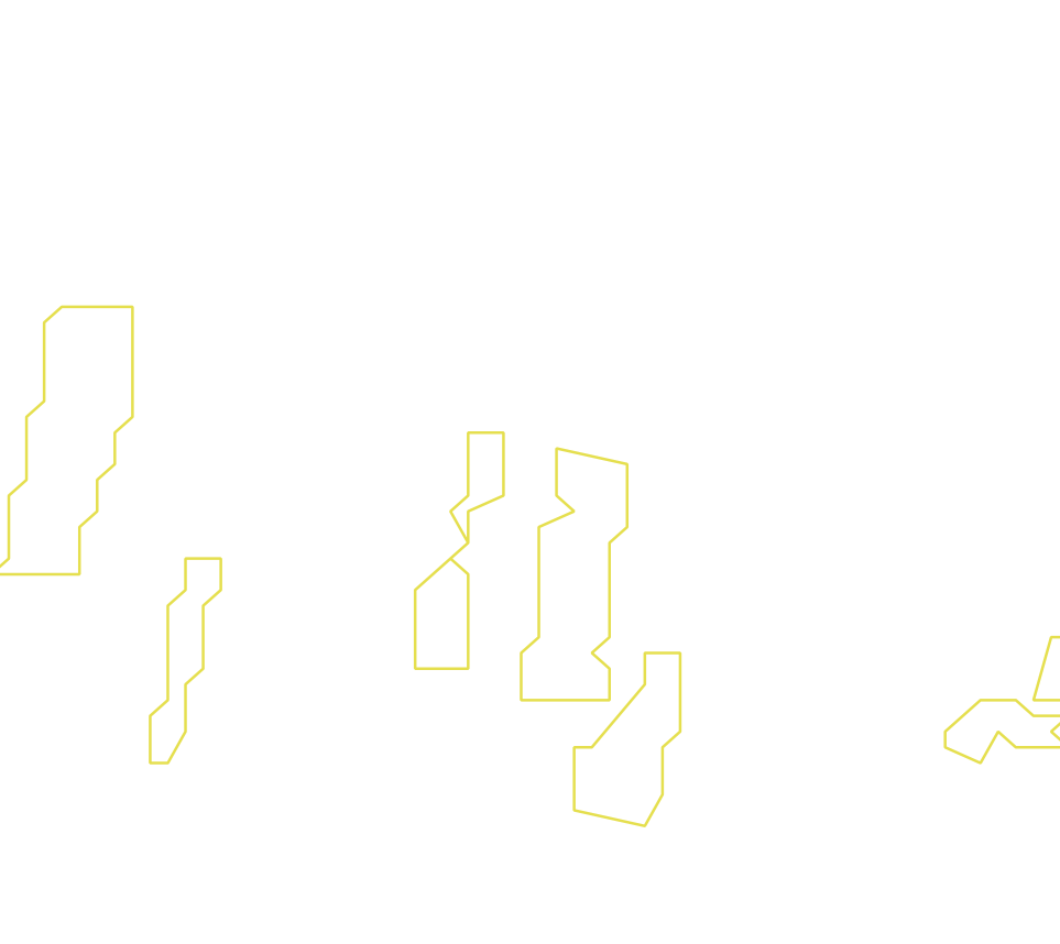 Daksegment ingezoomd met contourlijnen en structuurweergave
