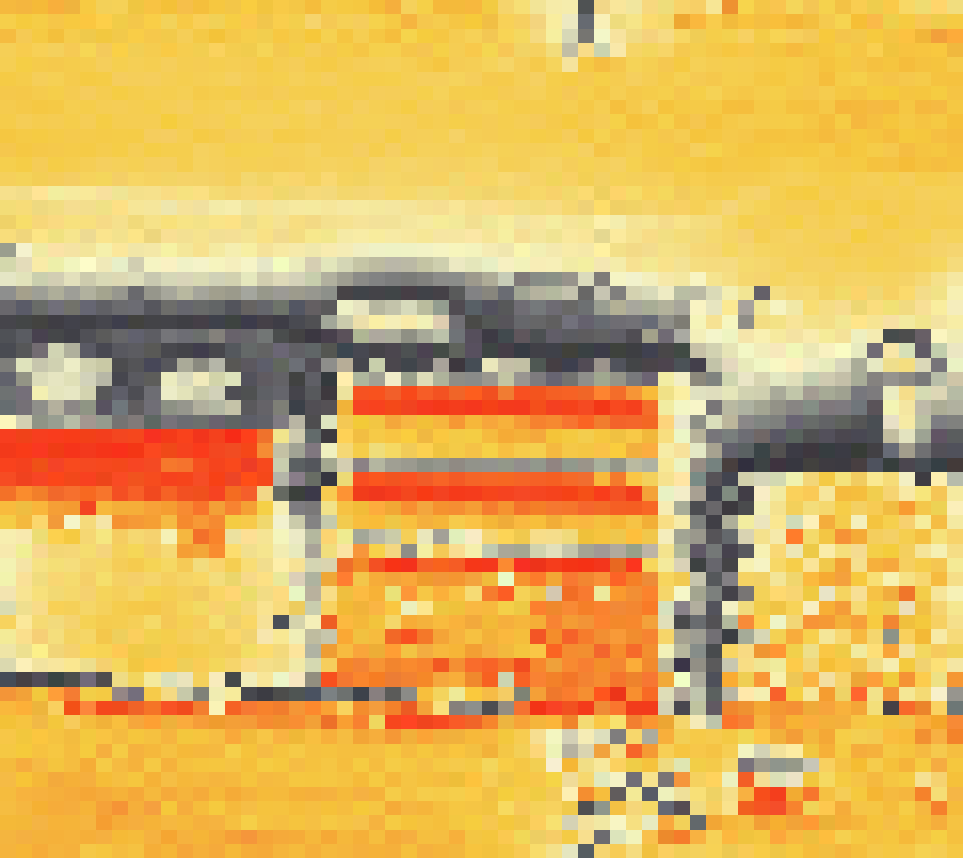 PV-irradiatie op daksegment ingezoomd met intensiteitsverdeling van zonlicht