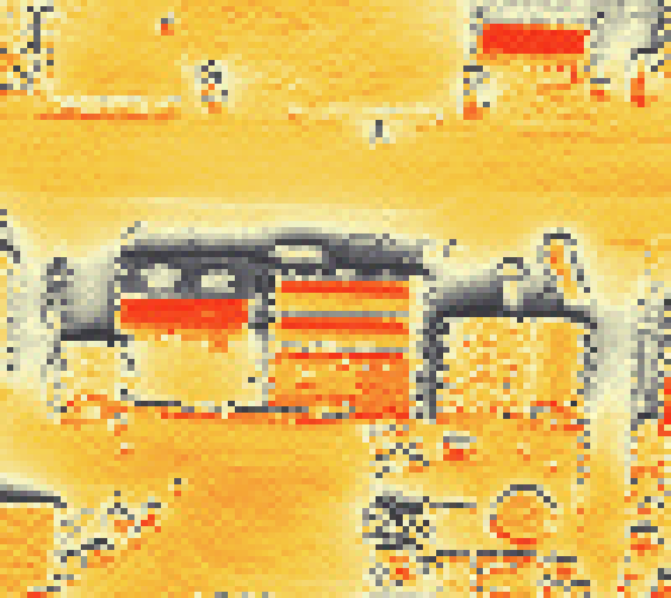 PV-irradiatie op daksegment met intensiteitsverdeling van zonlicht