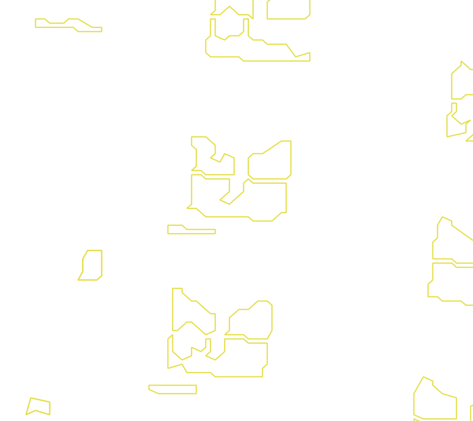 Daksegment met contourlijnen en structuurweergave
