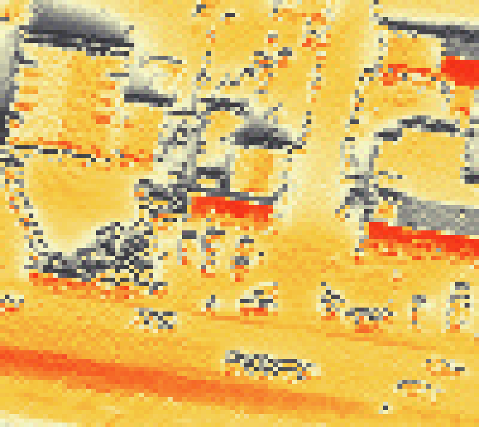 PV-irradiatie op daksegment met intensiteitsverdeling van zonlicht