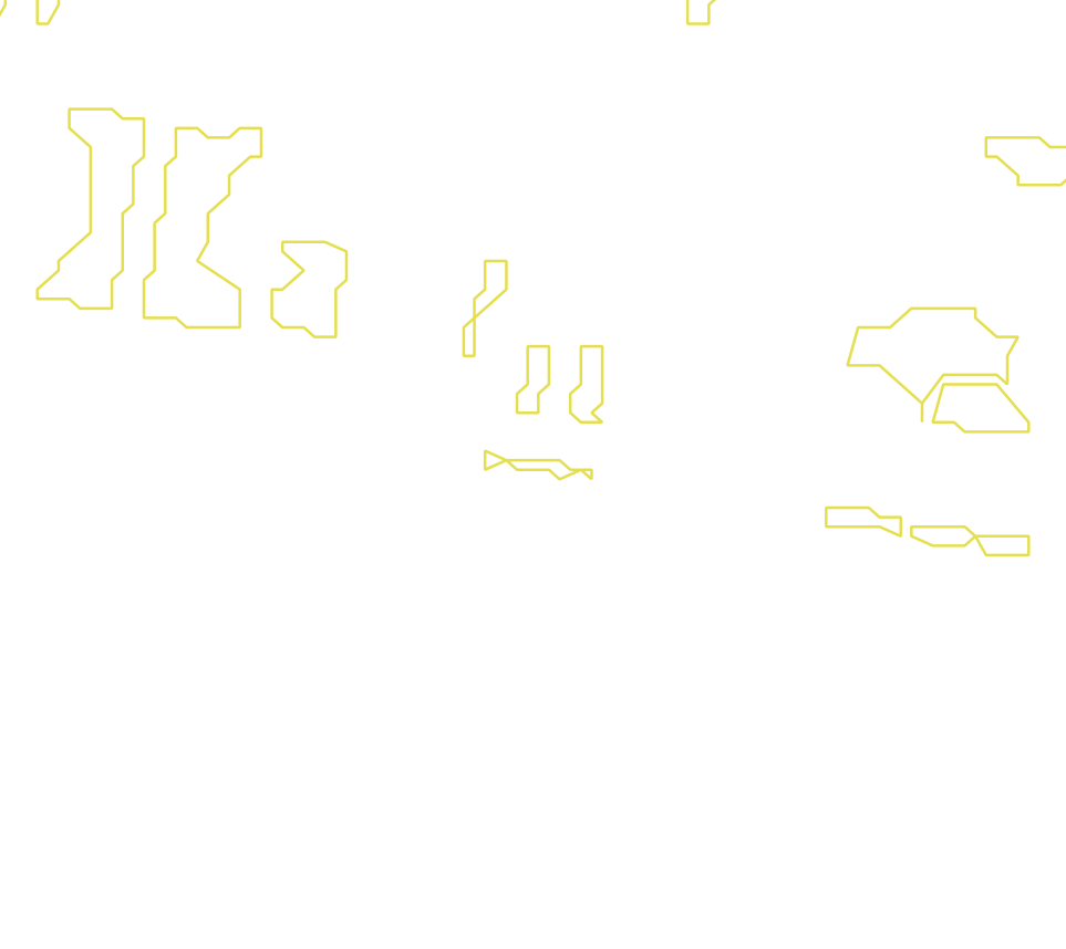 Daksegment met contourlijnen en structuurweergave