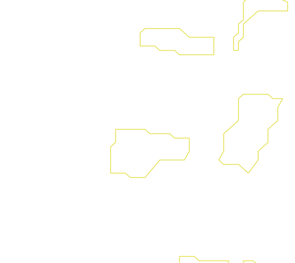 Daksegment ingezoomd met contourlijnen en structuurweergave