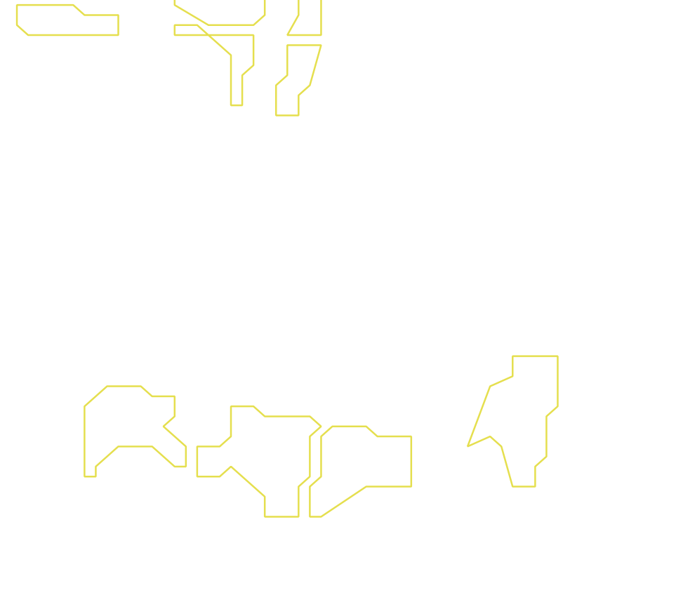 Daksegment ingezoomd met contourlijnen en structuurweergave