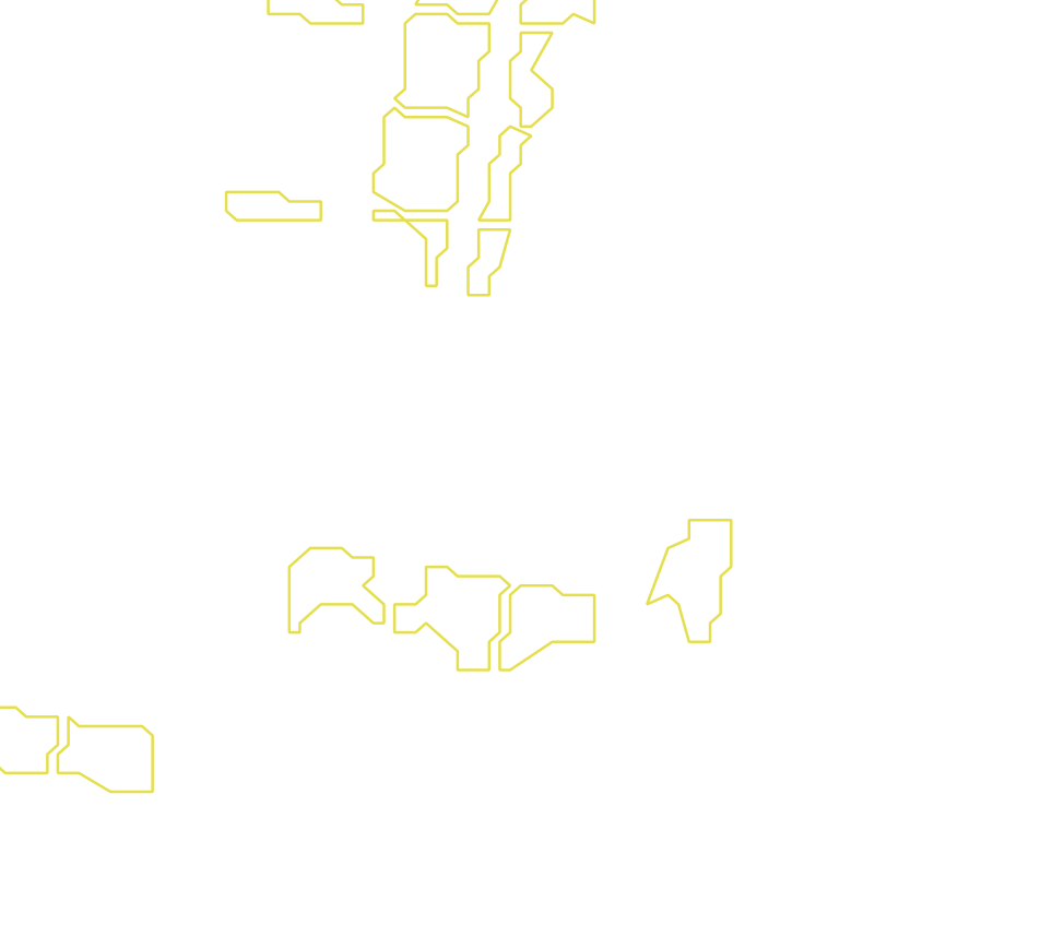 Daksegment met contourlijnen en structuurweergave