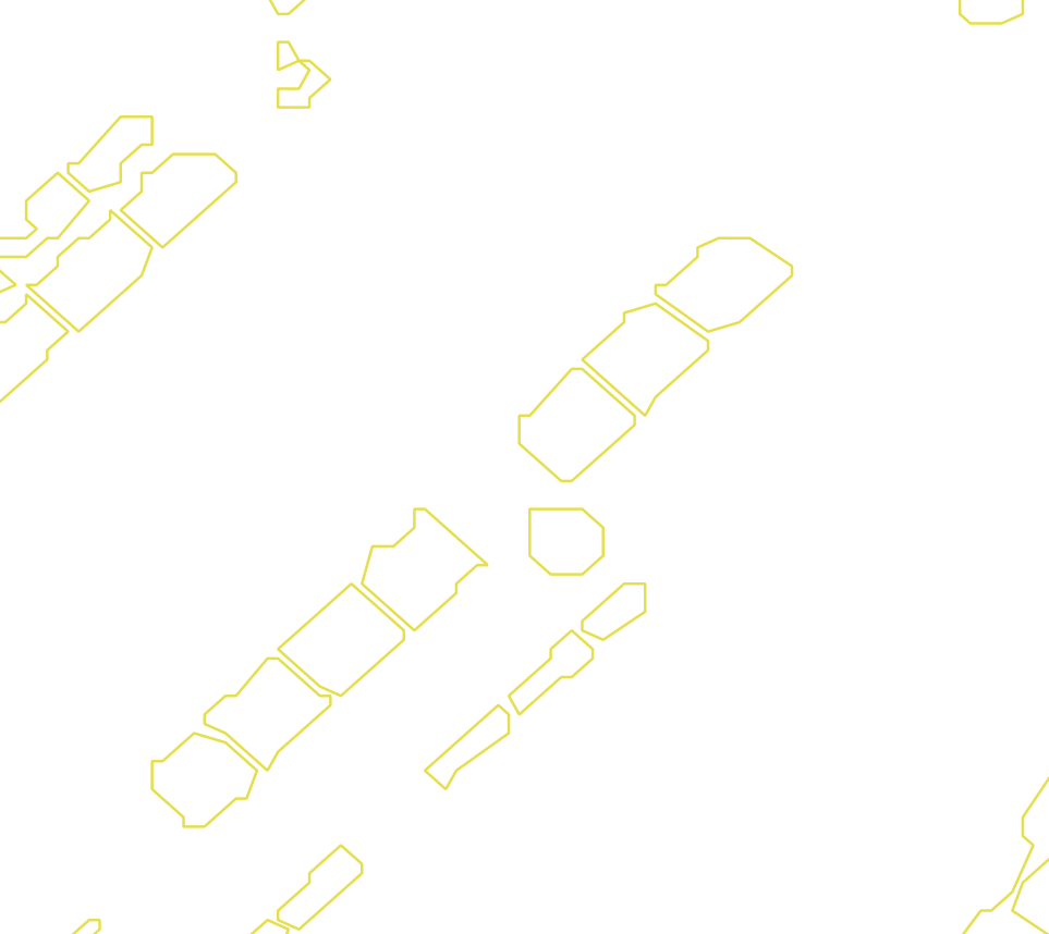 Daksegment met contourlijnen en structuurweergave