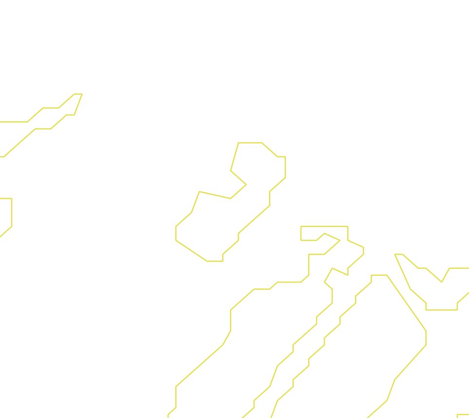 Daksegment ingezoomd met contourlijnen en structuurweergave