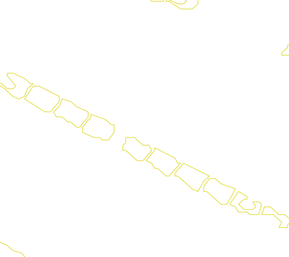 Daksegment met contourlijnen en structuurweergave