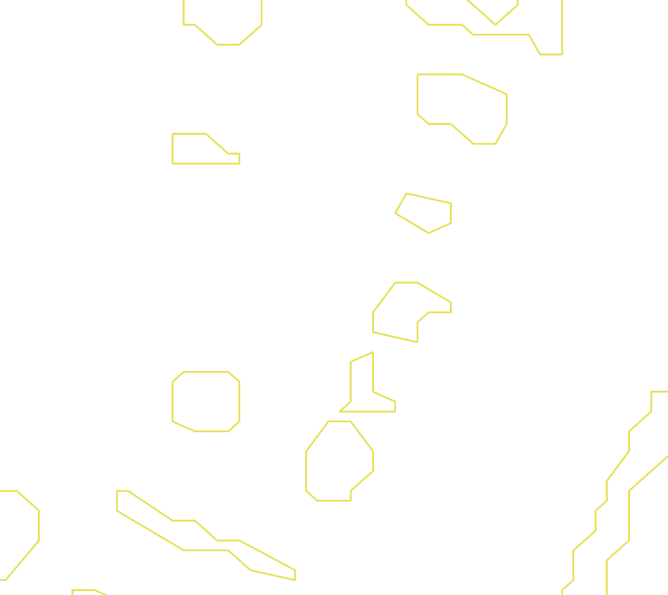 Daksegment ingezoomd met contourlijnen en structuurweergave
