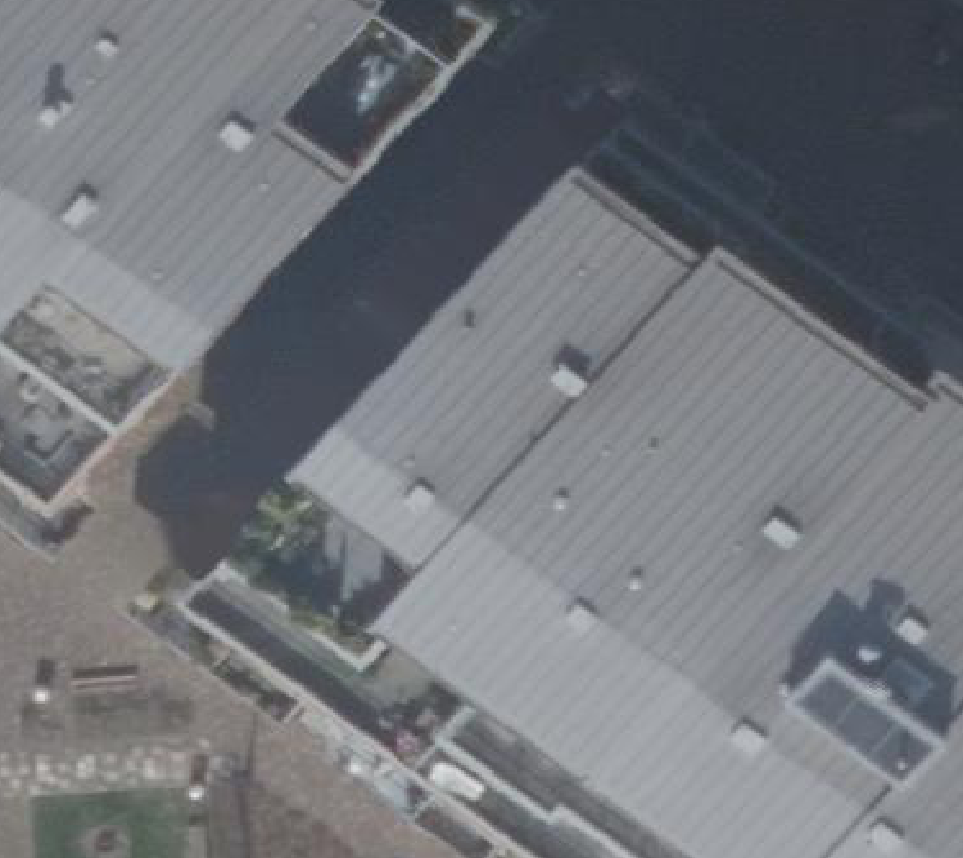 True ortho luchtfoto van Alkmaar met zicht op woning
