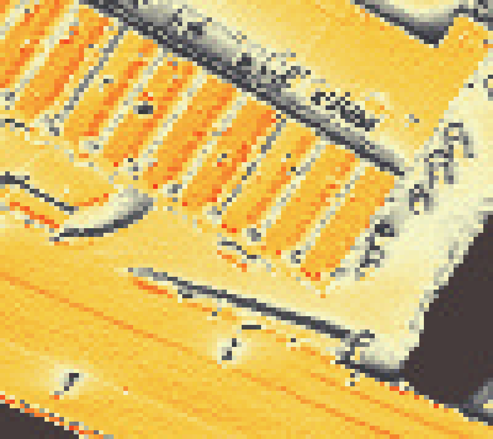 PV-irradiatie op daksegment met intensiteitsverdeling van zonlicht