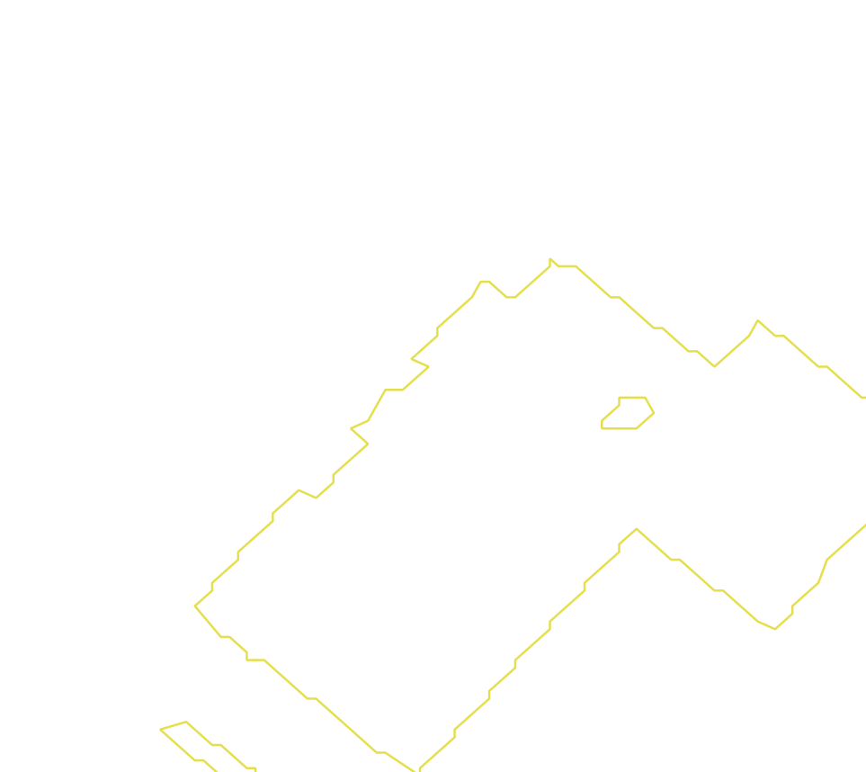 Daksegment met contourlijnen en structuurweergave