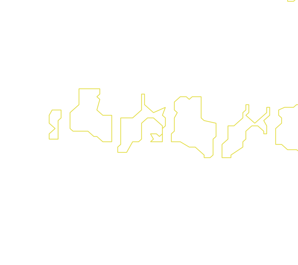 Daksegment met contourlijnen en structuurweergave