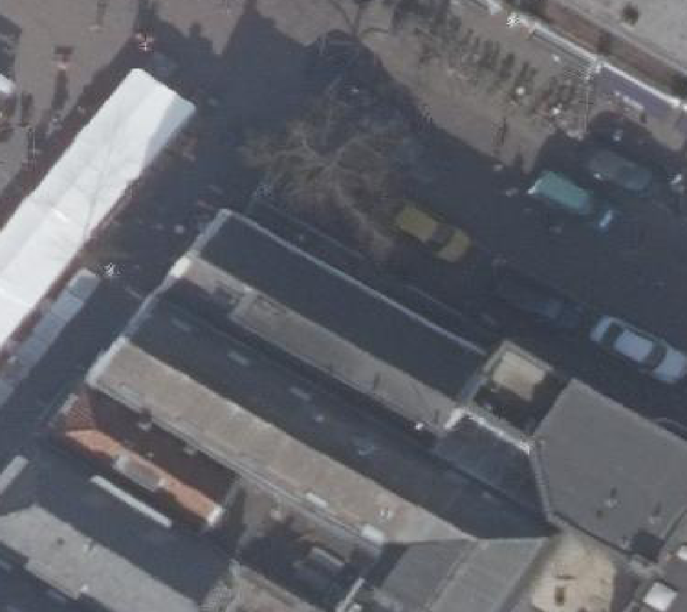 True ortho luchtfoto van Alkmaar met zicht op woning