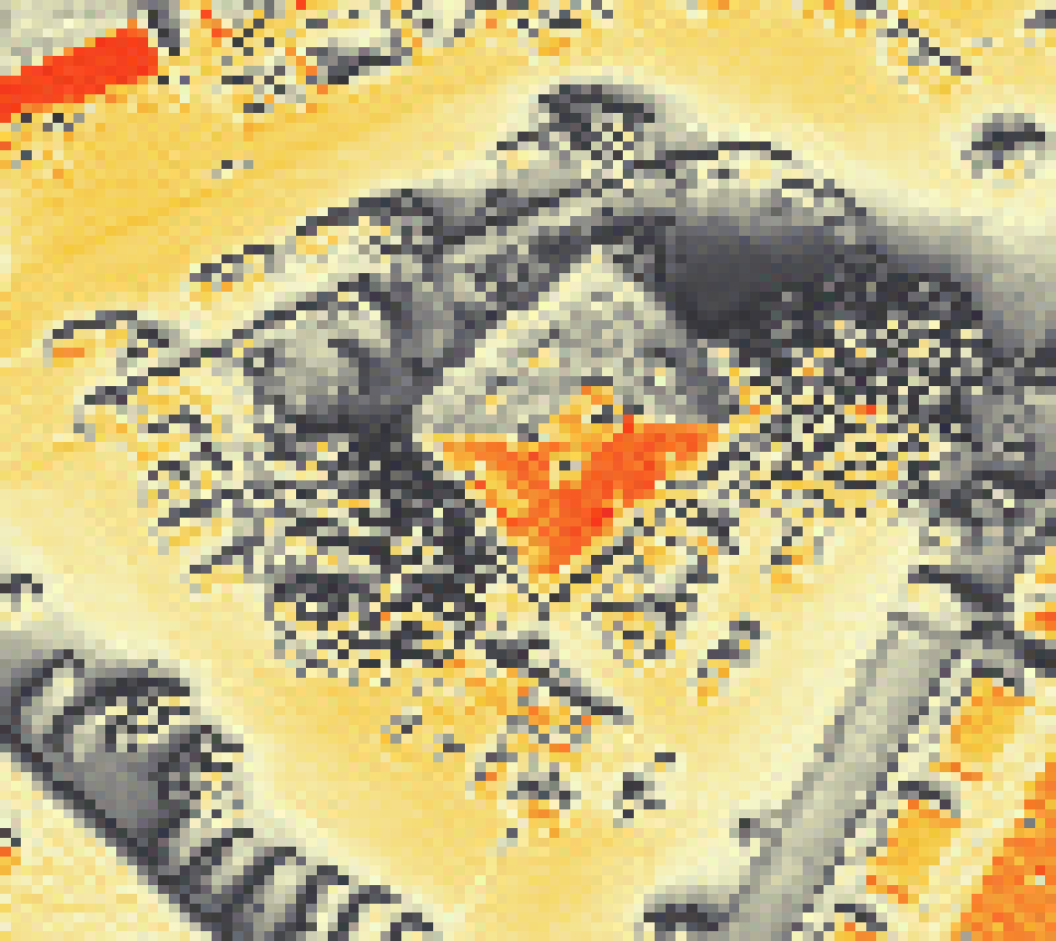 PV-irradiatie op daksegment met intensiteitsverdeling van zonlicht