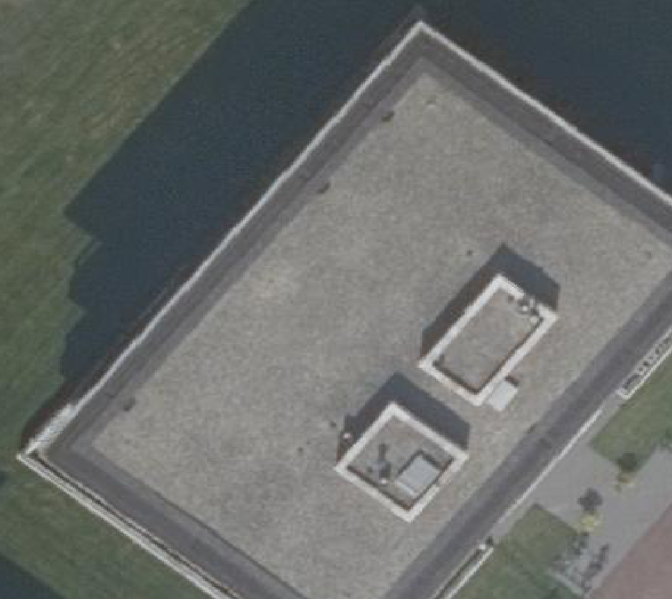 True ortho luchtfoto van Alkmaar met zicht op woning