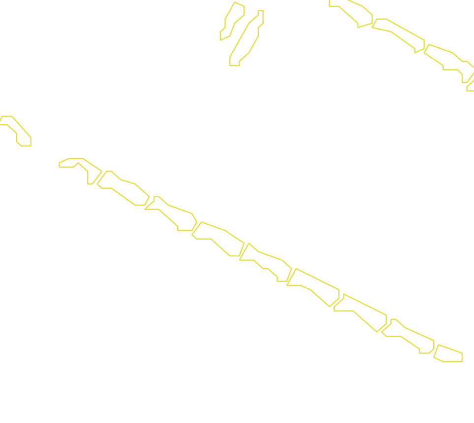 Daksegment met contourlijnen en structuurweergave