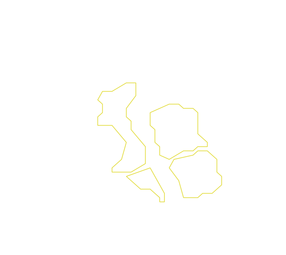 Daksegment ingezoomd met contourlijnen en structuurweergave