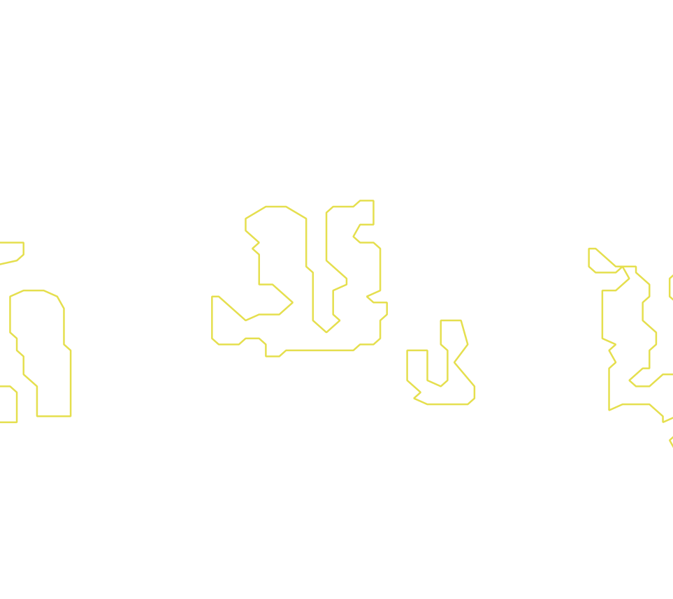 Daksegment met contourlijnen en structuurweergave