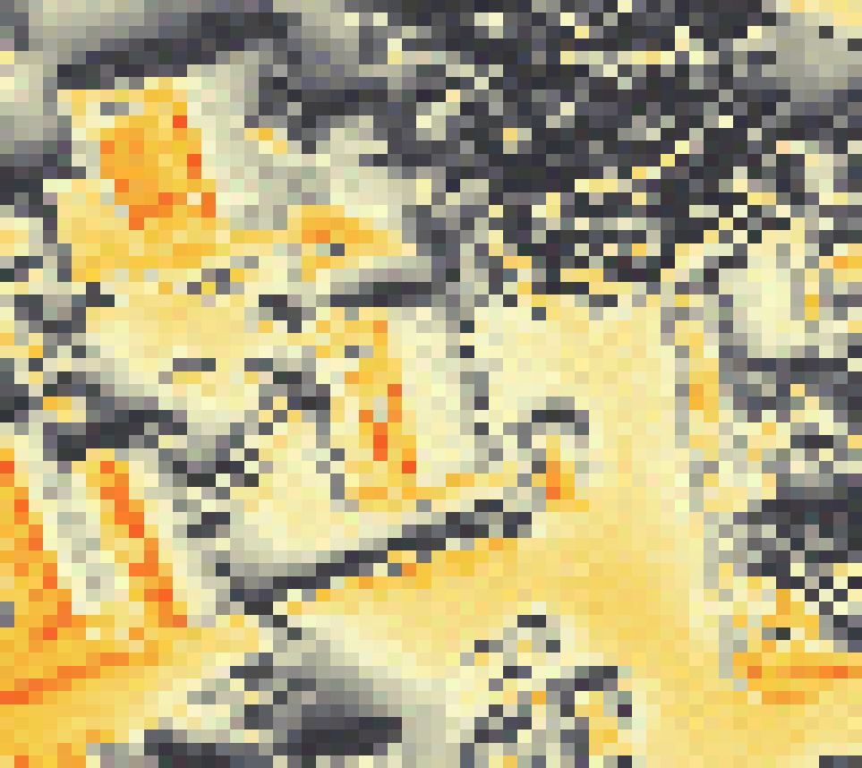 PV-irradiatie op daksegment ingezoomd met intensiteitsverdeling van zonlicht