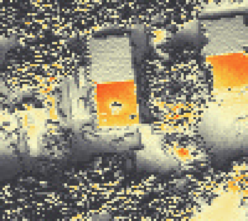 PV-irradiatie op daksegment met intensiteitsverdeling van zonlicht