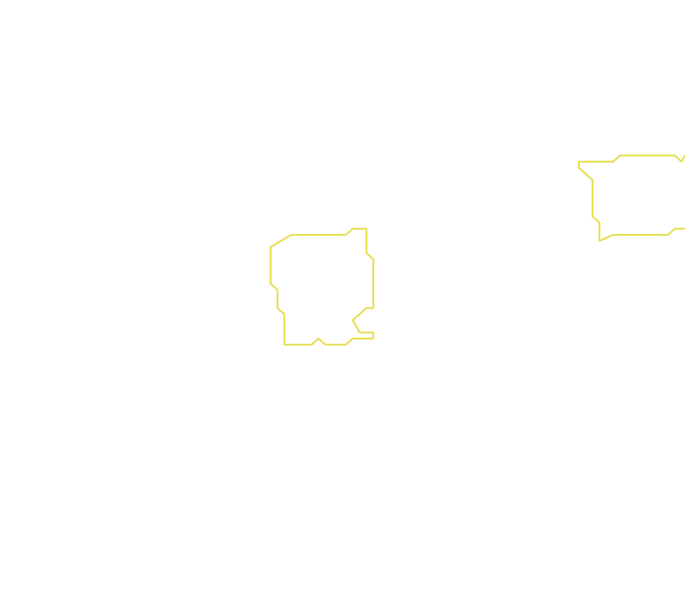 Daksegment met contourlijnen en structuurweergave