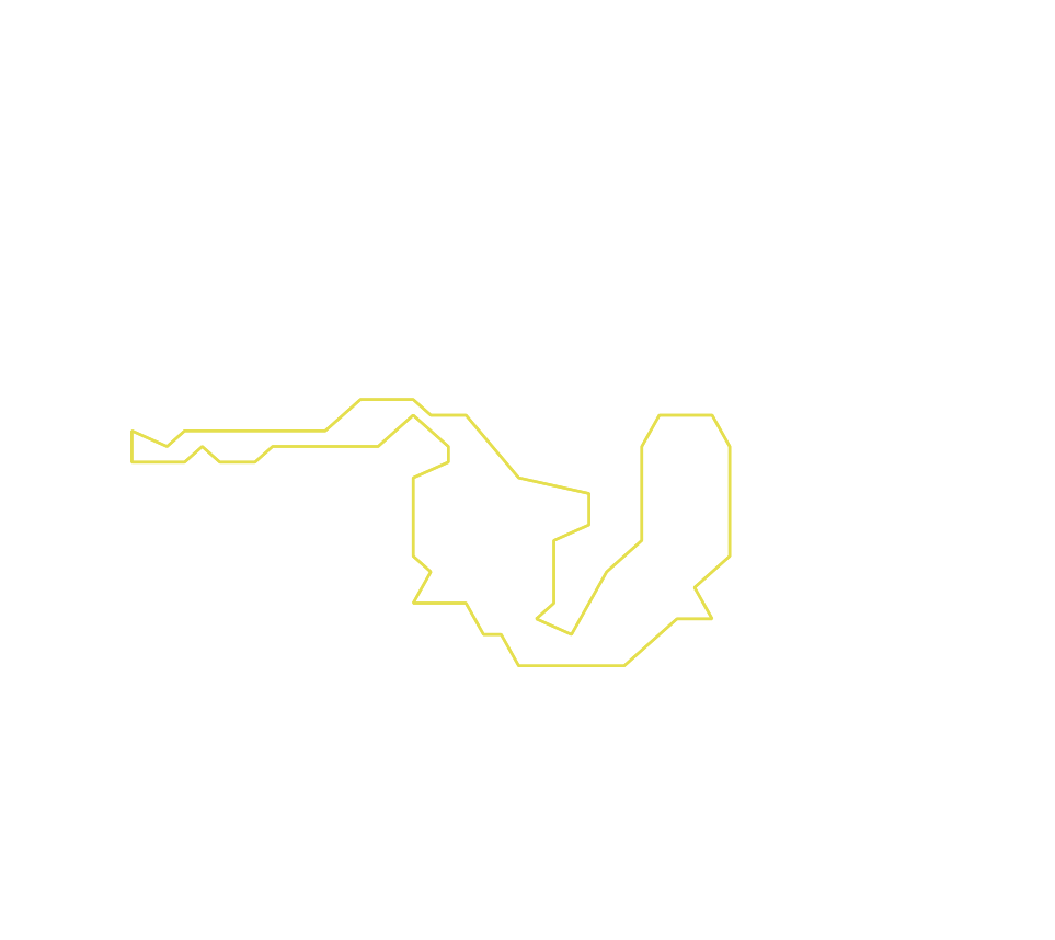 Daksegment ingezoomd met contourlijnen en structuurweergave