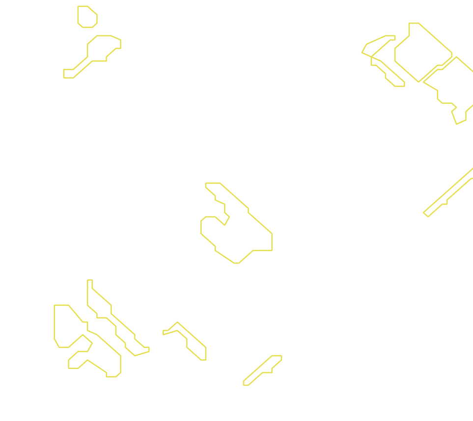 Daksegment met contourlijnen en structuurweergave