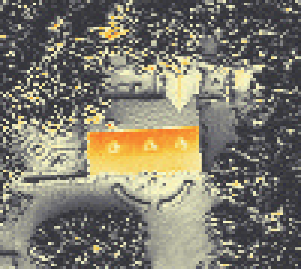 PV-irradiatie op daksegment met intensiteitsverdeling van zonlicht